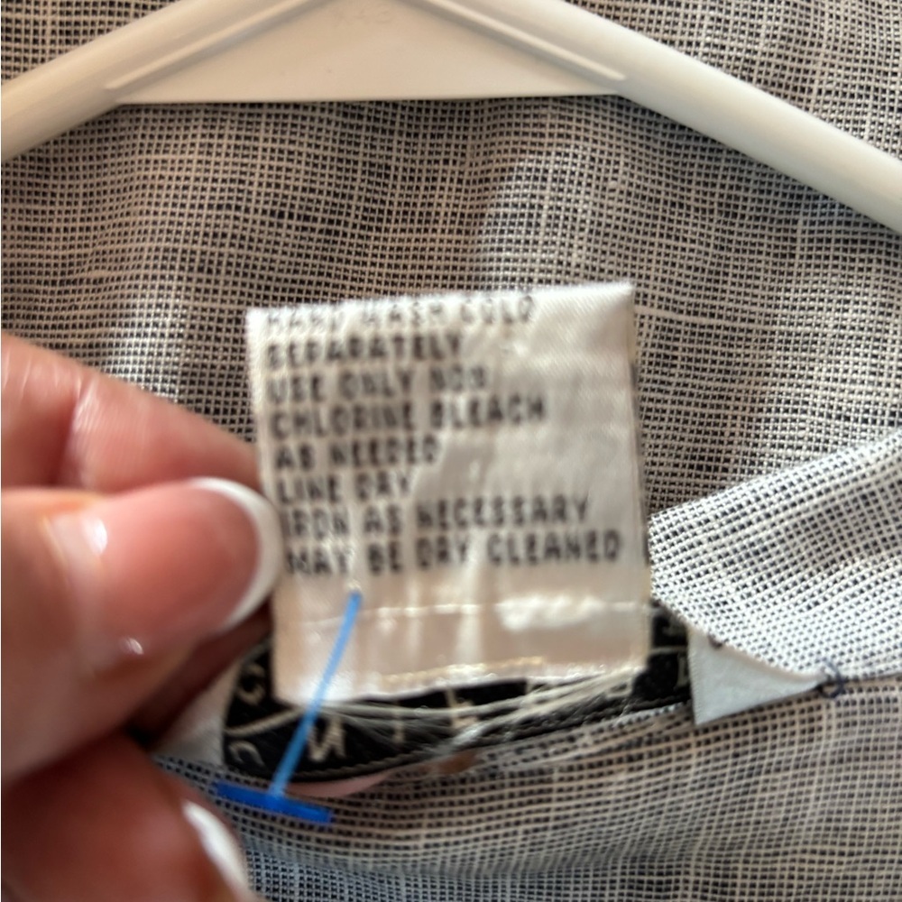 JohnPaulRichard Light Gray Collared Mini Dress - Picture 4 of 4